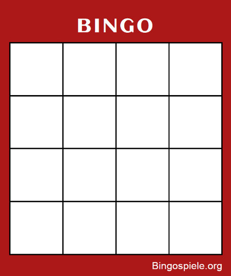 Kostenlose Bingo Vorlagen Zum Ausdrucken Bingospiele
